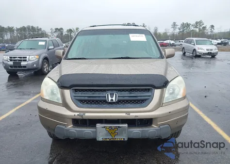 2003 Honda Pilot Ex из США, поврежденный, VIN 2HKYF18423H531190